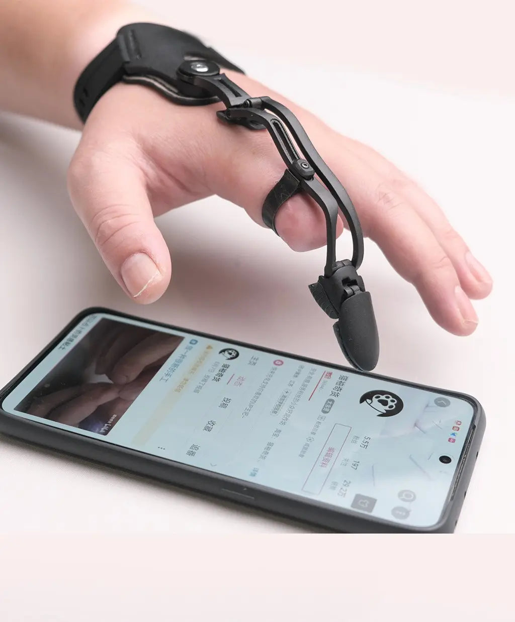 fake hand Care Curated