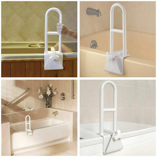 Bathroom Grab Bar Handle Toilet Shower Safety Grip Anti-Slip Rack Care Curated