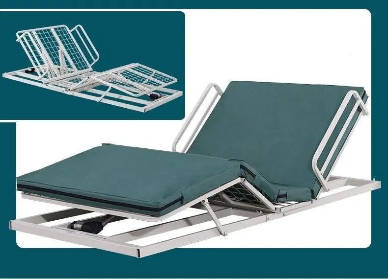 Electric Nursing Bed Assist Backrest Frame Automatic Foldable Auxiliary Mattress Care Curated