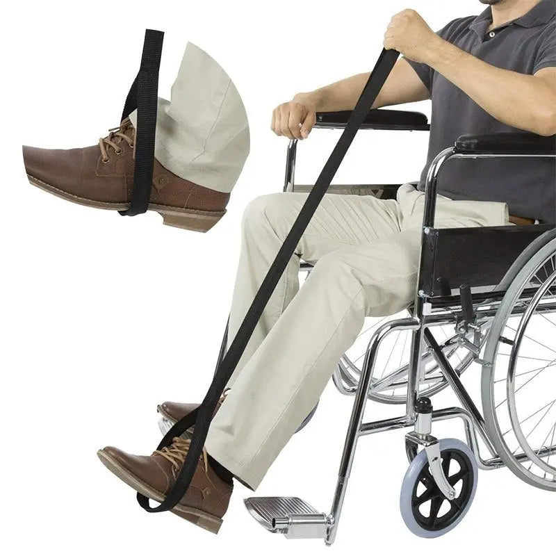 Elderly Leg Lift Belt Pull Belt Disability Support Handicapped Care Foot Lift Mobility Assistance Care Curated