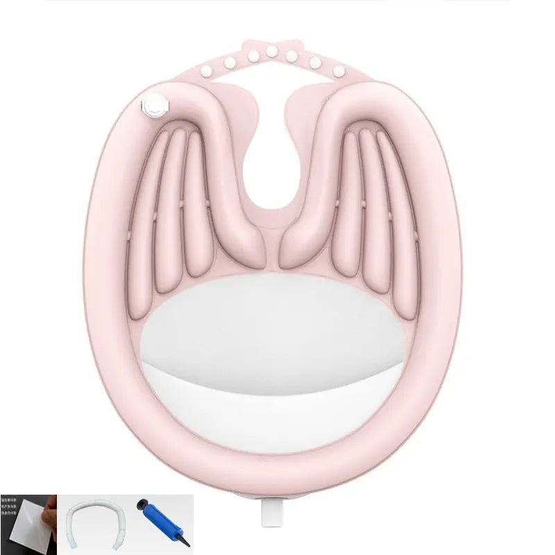 Inflatable Hair Washing Basin Portable Kids Adult Care Curated