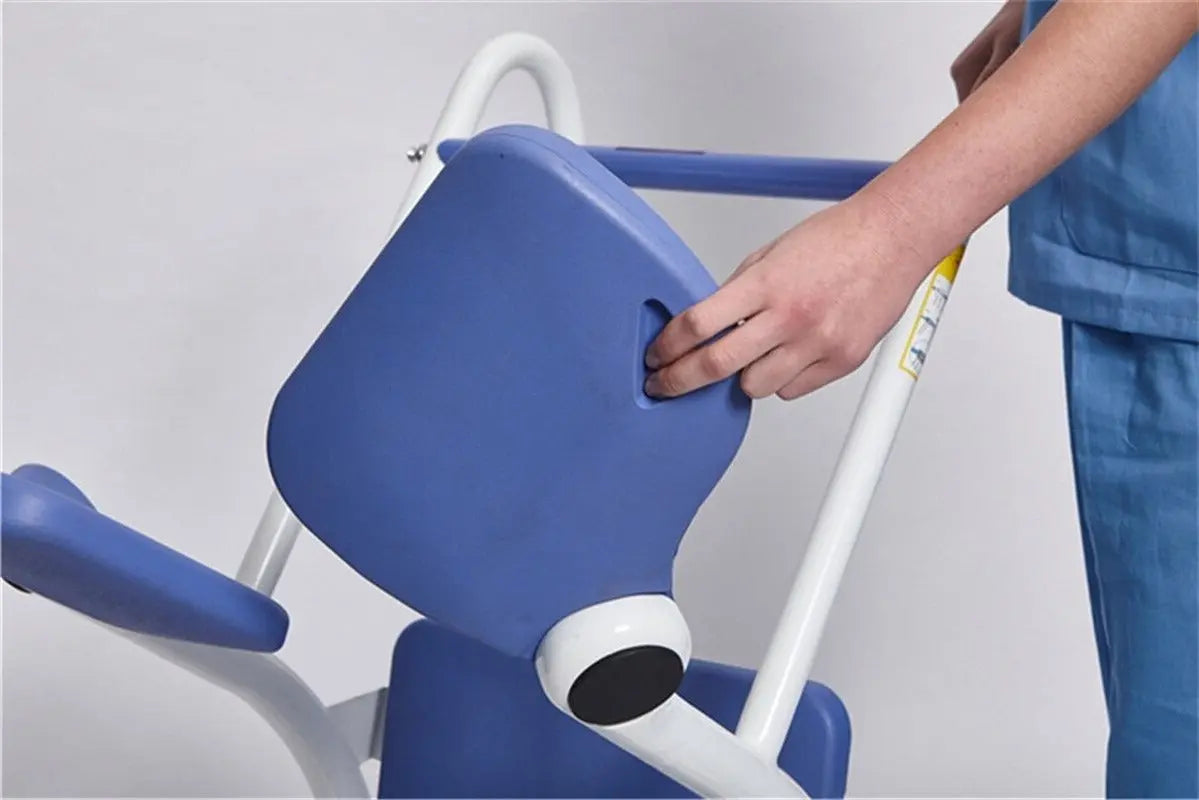 Multi-function Bath Chair Commode Electric Patient Mobility Aid Wheelchair Care Curated