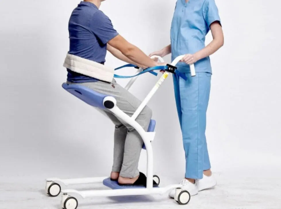 Multi-function Bath Chair Commode Electric Patient Mobility Aid Wheelchair Care Curated