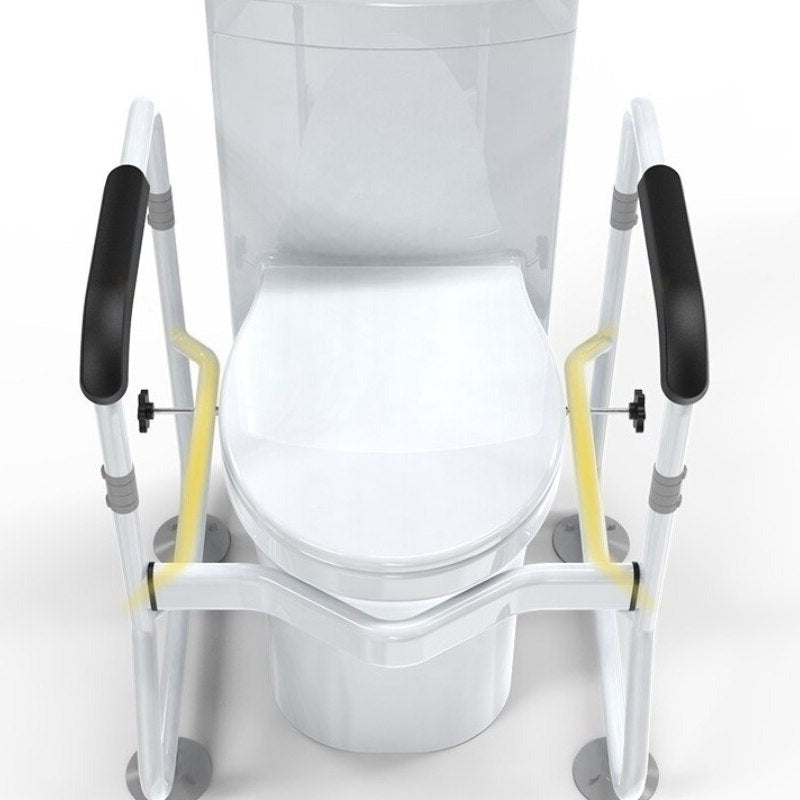 Stool Support with Handle Bathroom Chair Suction Cup Elderly Support