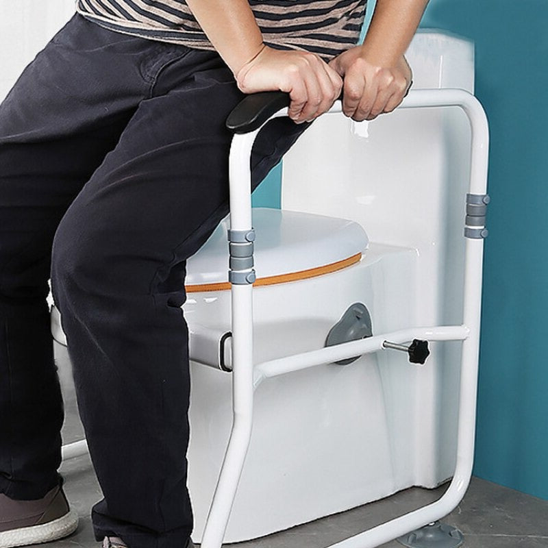 Stool Support with Handle Bathroom Chair Suction Cup Elderly Support