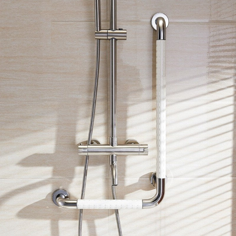 Stainless Steel Bathroom Safety Grip Non-slip Grab Bars Wall Mount Handle Grip Toilet Bathtub Handrail Grab