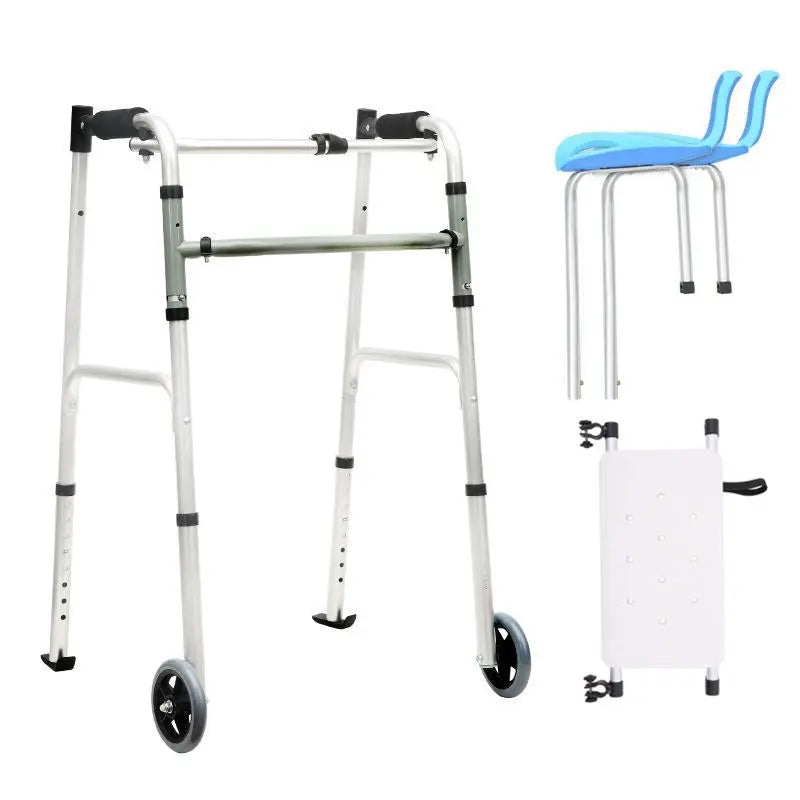 Walking Assist Rehabilitation Walker Mobility Aid Tool Lower Limb Training Stand Care Curated